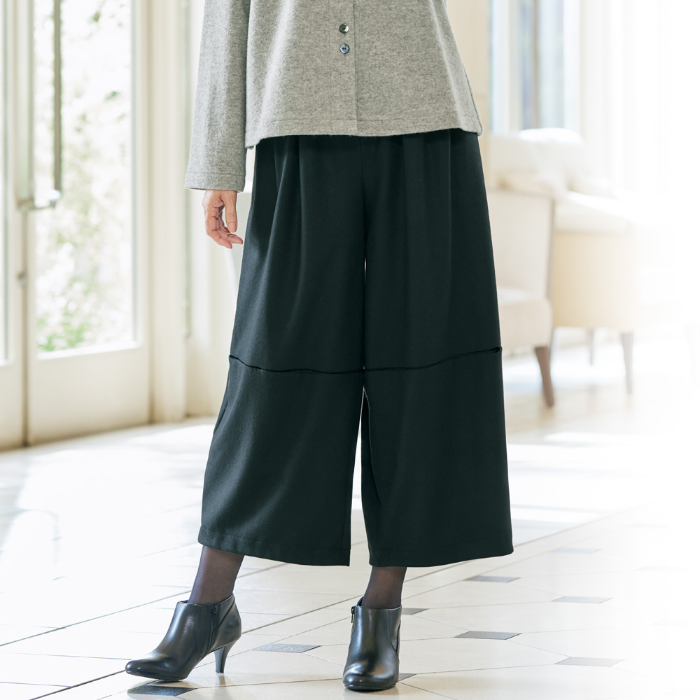 ミルド天竺のバルーンパンツ