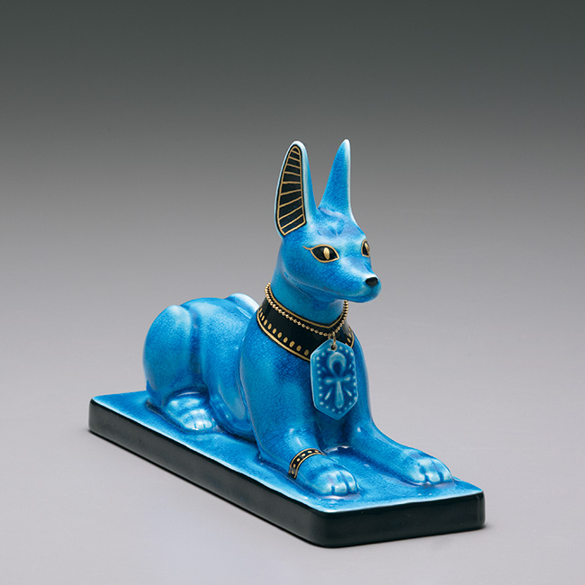 青釉オーナメント/エジプト神