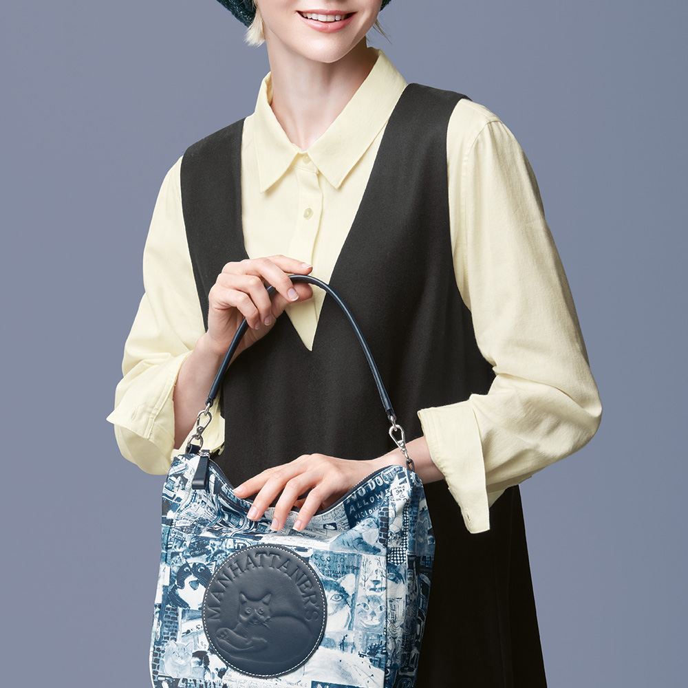 コットンウールのブラウス