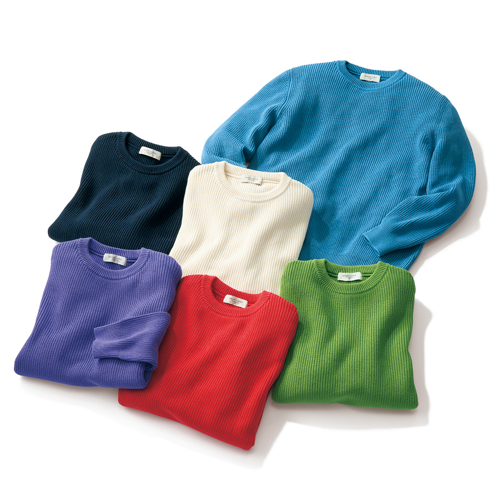 ヘビーウエイト・コットンセーター