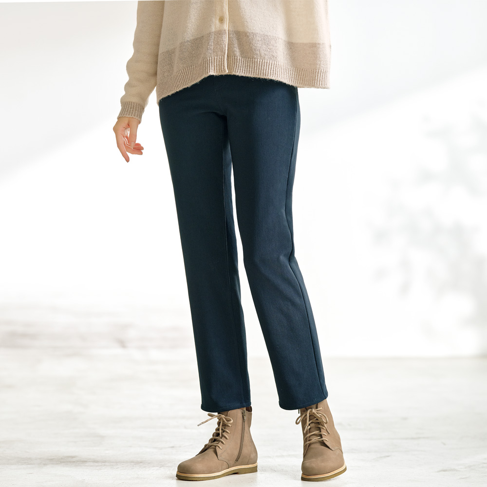 ストレッチコーデュロイ裏起毛パンツ