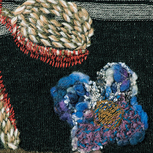 刺しゅう使いカーディガン