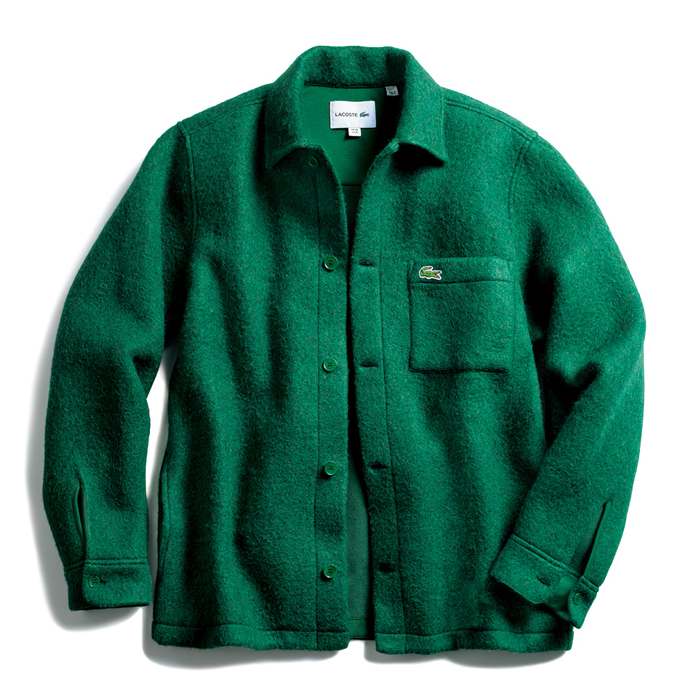 ウール混ブルゾン