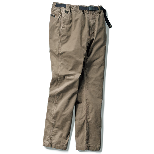 防風･裏起毛暖かチノパンツ