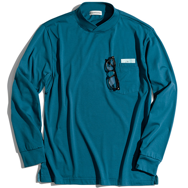 ジャケットに合う･衣服内環境ととのい長袖Tシャツ