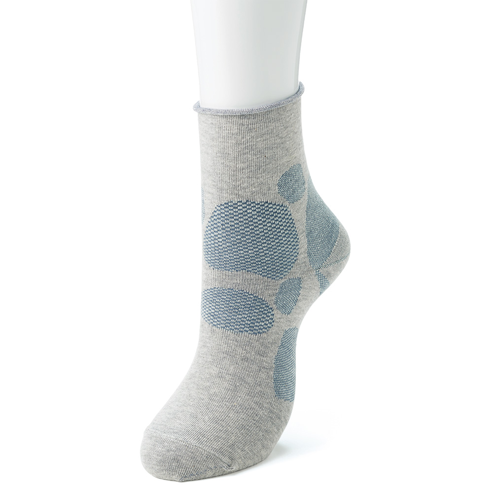 ゴムなしソックス4色セット／水たまり