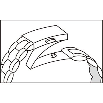 ルキア／ソーラー電波レディスウオッチ／ゴールド