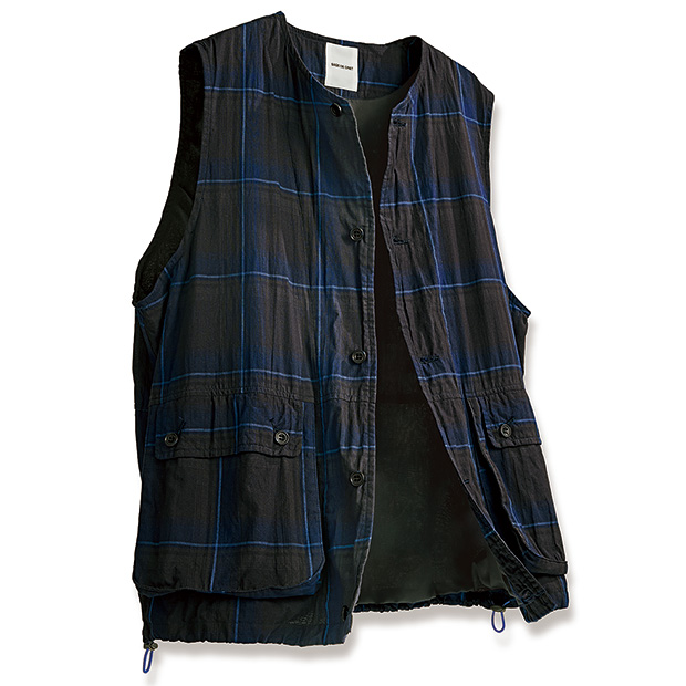 コットンローン･軽量ワークベスト