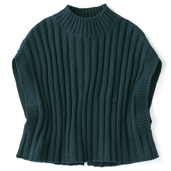 バックスリット･ショート丈ベスト