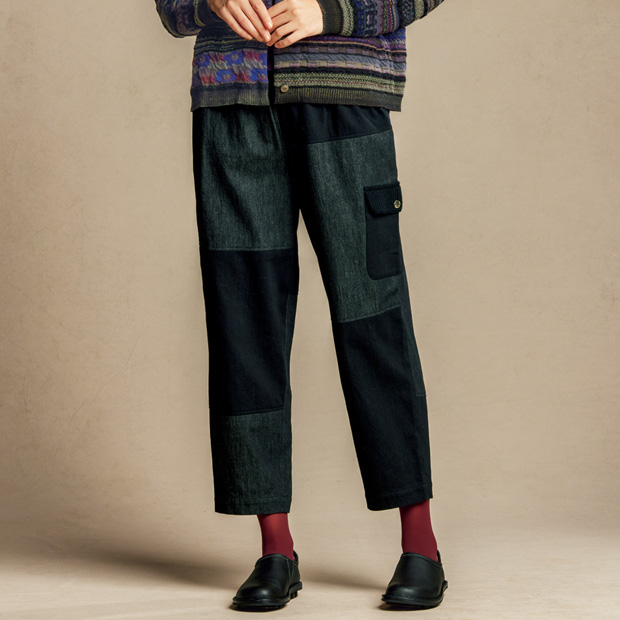 ブロック切り替えパンツ