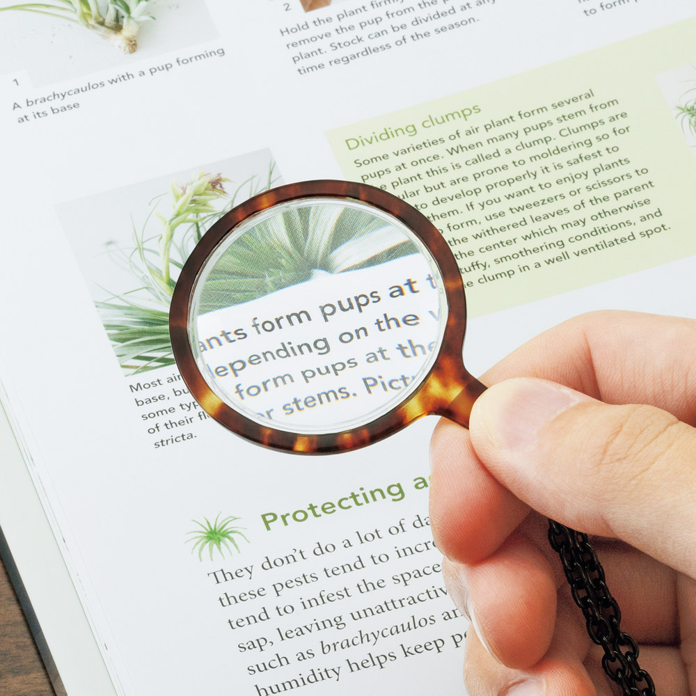 べっ甲のペンダントルーペ