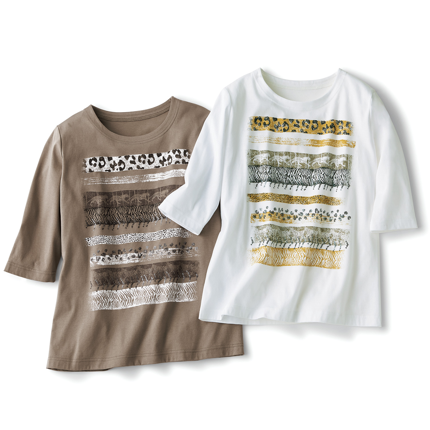 アニマル柄Tシャツ