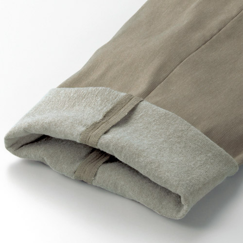 のびのびストレッチ・裏起毛スラックス