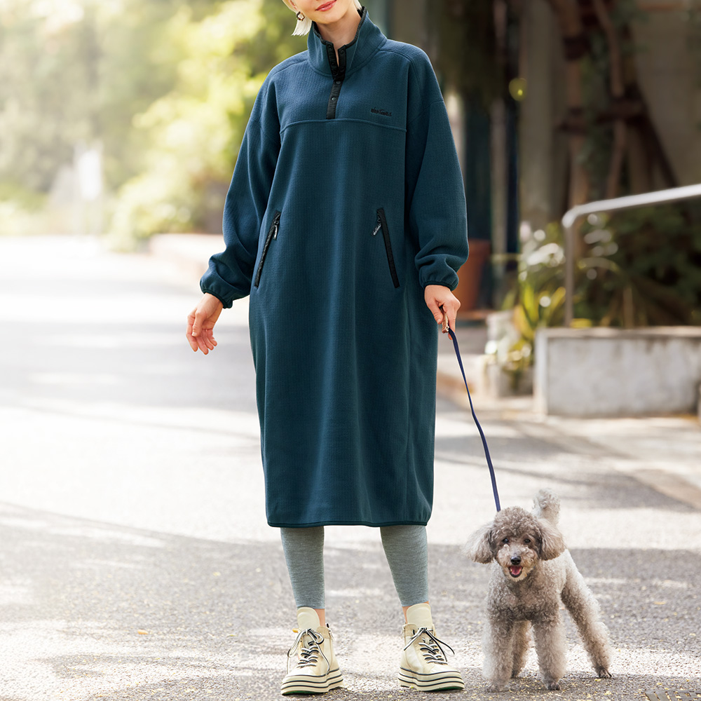 グリッドフリースワンピース