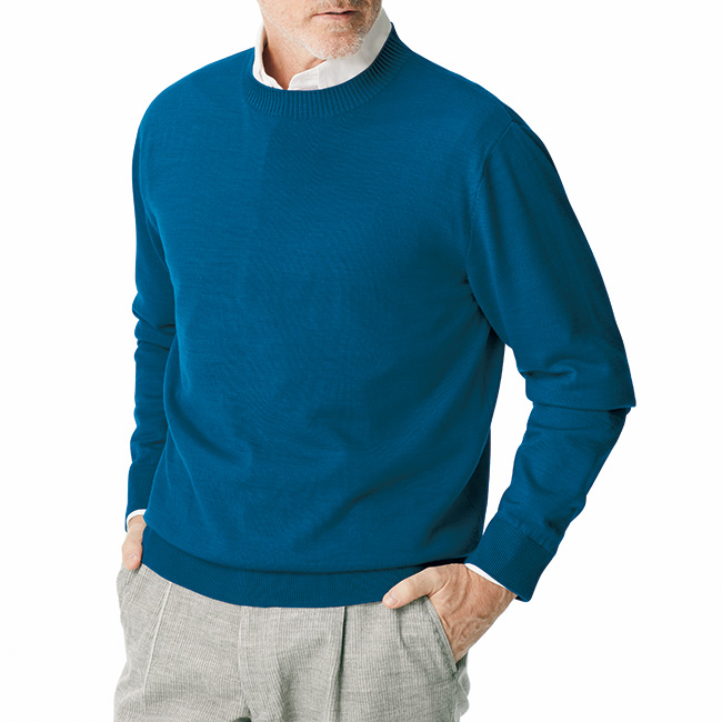 ウールシルクセーター