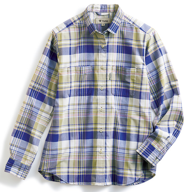 コカゲシールドフレッシュチェックシャツ