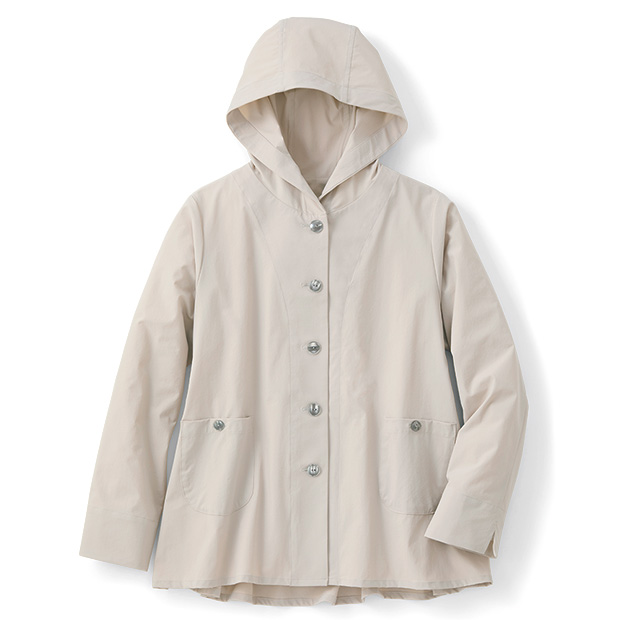 4ウェイストレッチ撥水フードジャケット