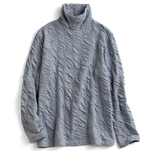 ブリスタージャカードハイネックプルオーバー