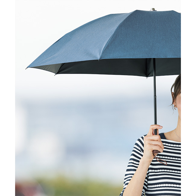 折りたたみ･サマーシールドの晴雨兼用傘／レディス