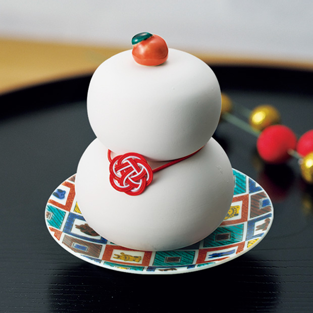 鏡餅型陶器の加湿器