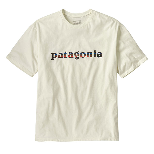 メンズ･73テキスト･ロゴ･オーガニック･Tシャツ