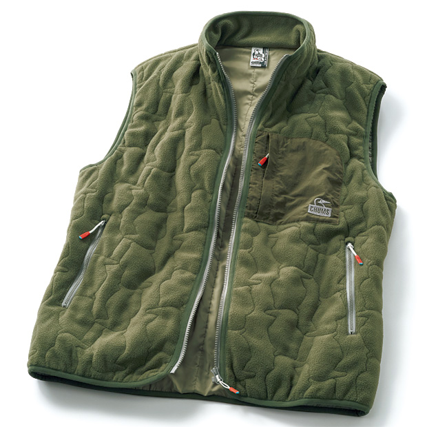 ブービーステッチ･フリースベスト