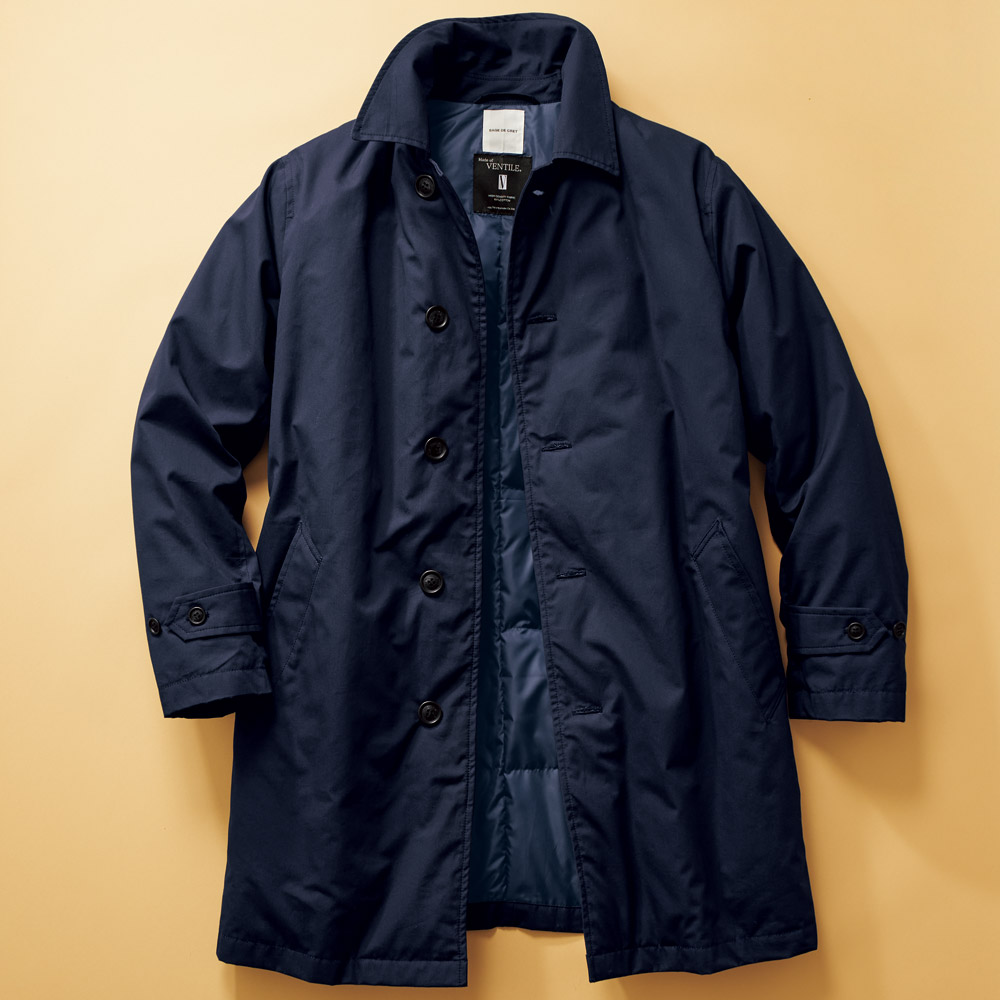 ベンタイル･ステンカラーダウンコート