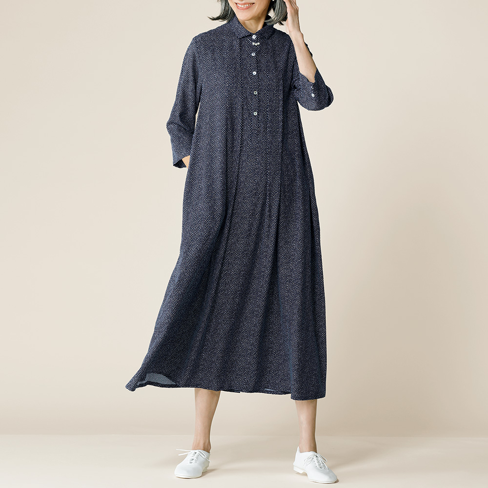 プリントワンピース