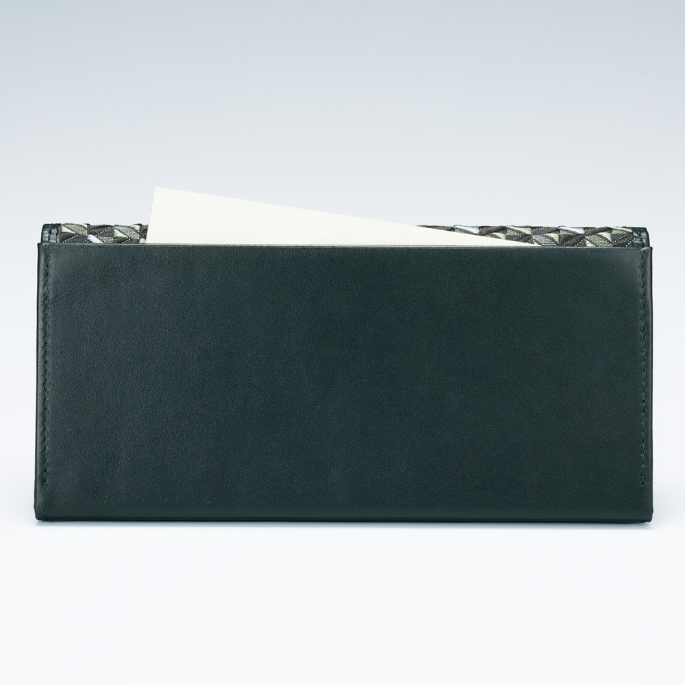 博多織「琥珀織」の長財布