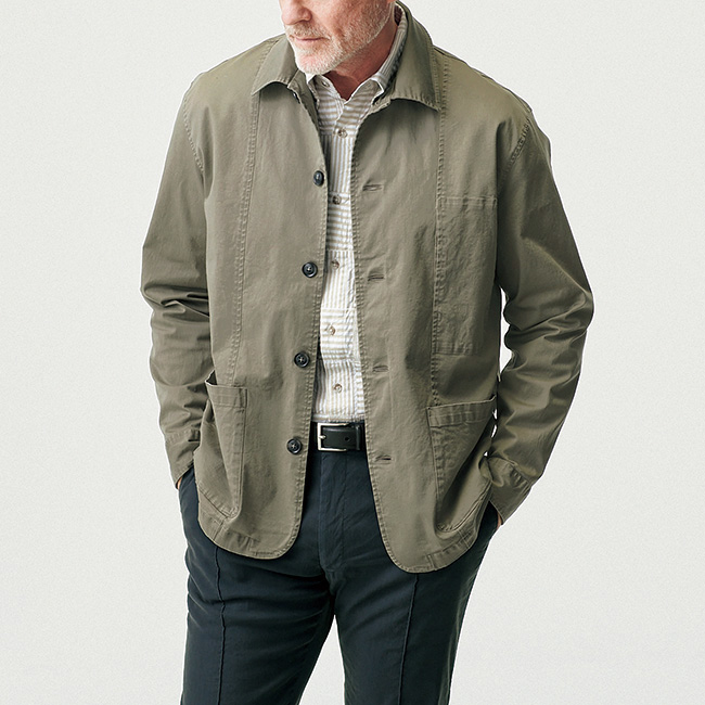 ストレッチツイル･カバーオール