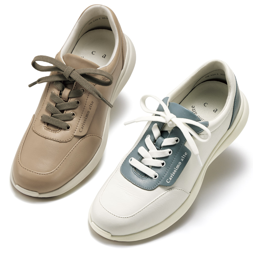 牛革撥水スニーカー