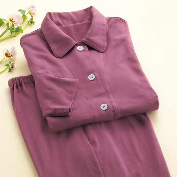 社長愛用素材のニットパジャマ／婦人用