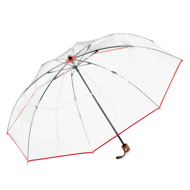 透明折りたたみ傘／アメマチ