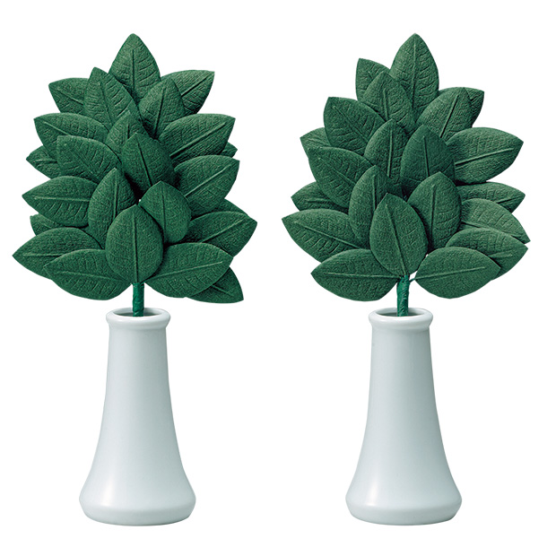 御祈祷済み越前和紙の榊（榊立て付き）