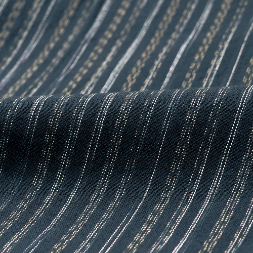 亀田縞･襟付きロングベスト