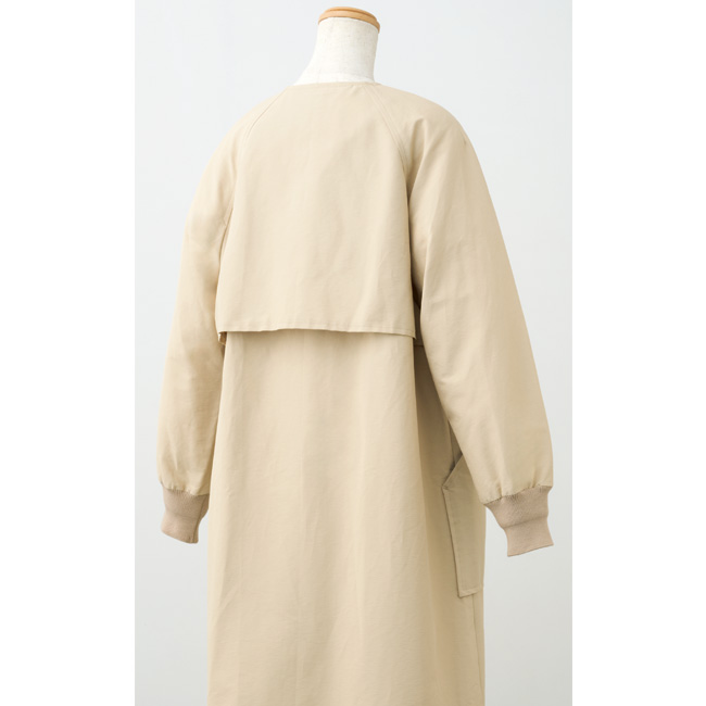 コットンナイロン･グログランコート