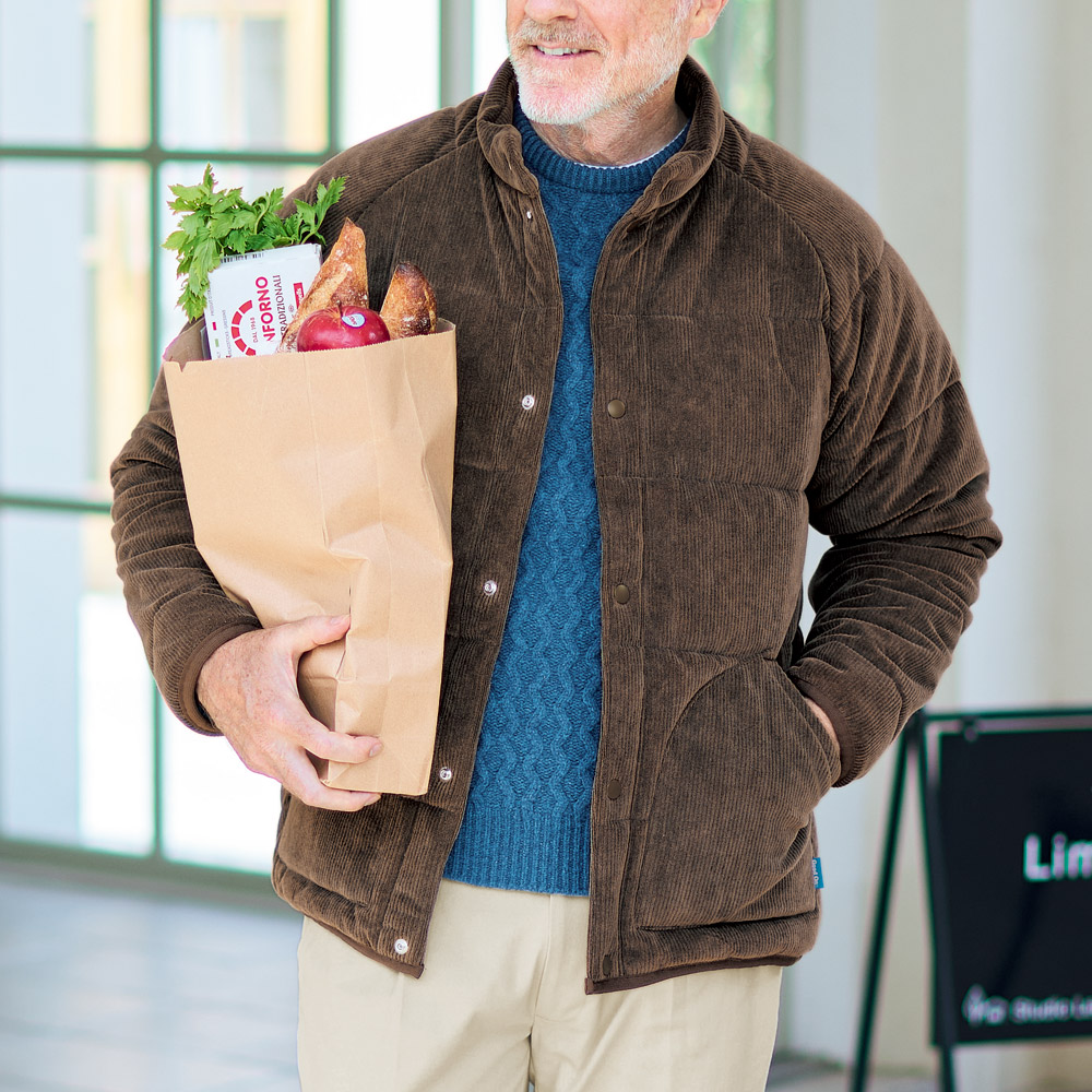 カシミヤ混・アランモチーフセーター