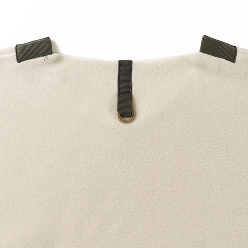 配色使いフリースプルオーバー