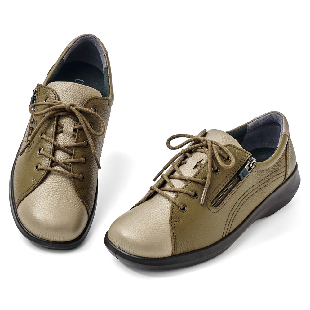 アキレス・ソルボ コンフォートレザースニーカー | ライトアップ