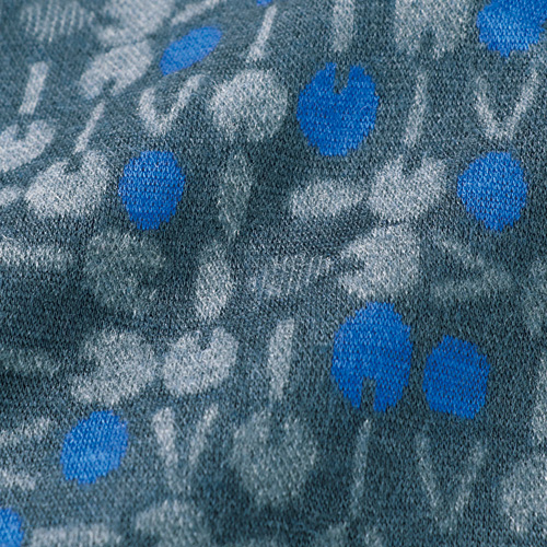 カレンサーモ変形ドットジャカードプルオーバー