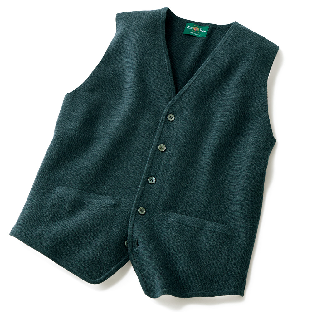 14ゲージ･ミラノリブニットベスト