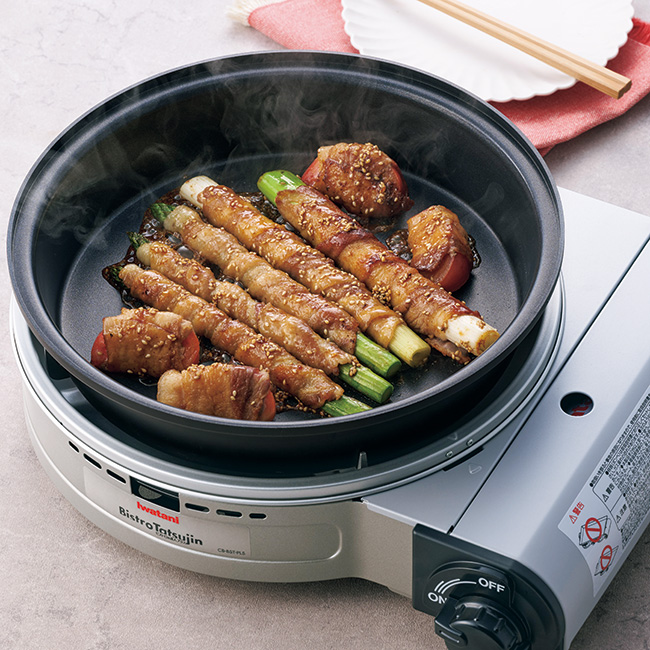 カセットボンベのグリルパン／ビストロの達人プラス