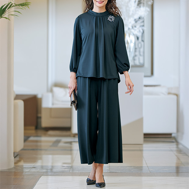 落ち感の美しいセットアップ