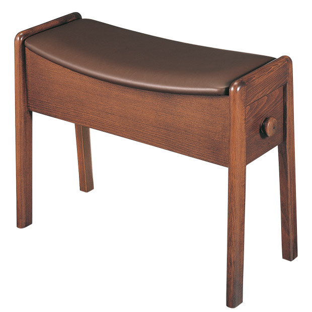 引き出し付玄関椅子（大）