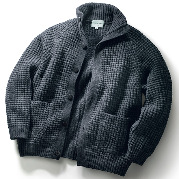 3Gローゲージニットカーディガン