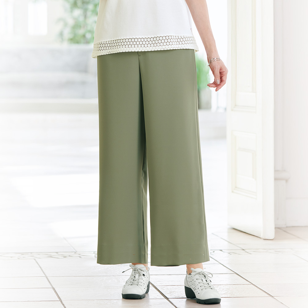 マカロンツイル･ワイドパンツ