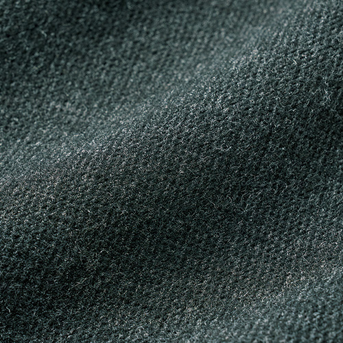 両面起毛のワイドクロップドパンツ