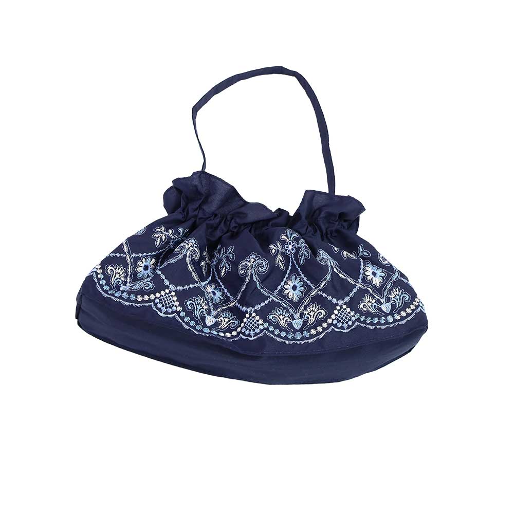 マーブル刺繍ミニ折りたたみ日傘