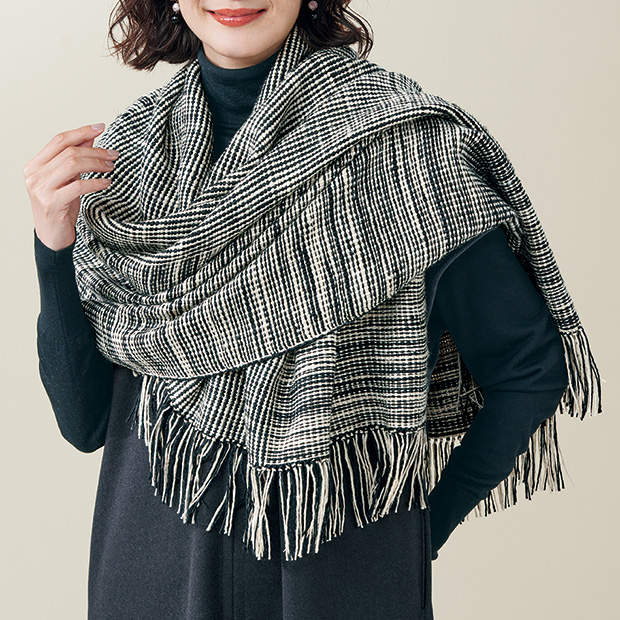 真綿まとうショール