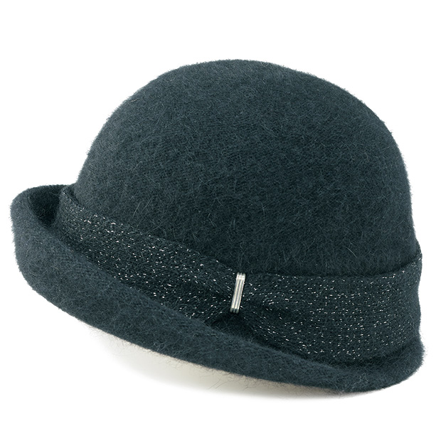 リボンベルト付きニットハット